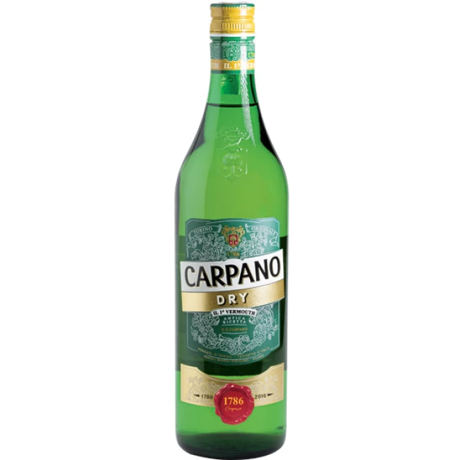 Vermut Alb Dry Carpano Dry 18% Alc. 1l